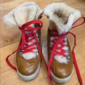 Jcrew hiking boots - women size 8